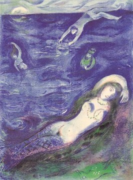 Marc Chagall Painting - So I came forth from the Sea contemporary Marc Chagall